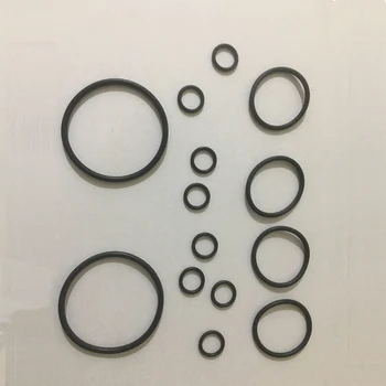 1,8 мм 2,5 мм 2,8 мм 3,1 мм 3,2 мм 3,55 мм 4 мм 4,8 мм Внутренний диаметр ID 1,6 мм Толщина Черный NBR Резиновая уплотнительная шайба Уплотнительное кольцо Прокладка