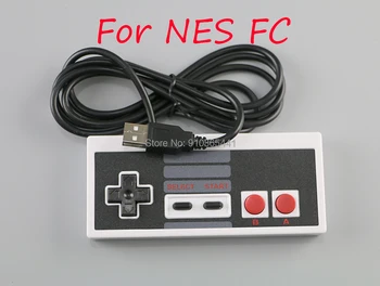 10 шт. Проводной USB для NES Геймпад PC / USB / NES Компьютерная видеоигра Mando Ручка Ретро USB для NES Джойстик Controle Manette