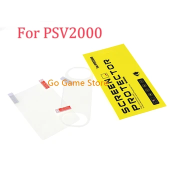40 комплектов/лот для PS Vita PSV2000 Защитные пленки для экрана PSV 2000 Закаленная передняя + задняя прозрачная защитная пленка HD