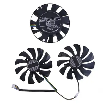 85 мм 12 В 4-контактный вентилятор охлаждения видеокарты для Inno3D 1060 Cooler VGA Fan в качестве замены вентилятора HA9010H12F-Z