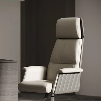 Boss офисное домашнее кожаное кресло может комфортно лежать в течение длительного времени, деловая простота, легкая роскошь, роскошное кресло большого класса