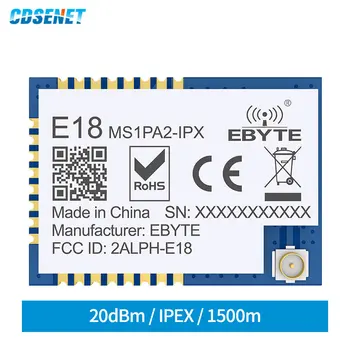 CC2530 Модуль ZigBee 2,4 ГГц Ячеистая сеть CDSENET E18-MS1PA2-IPX PA LNA 2,4 гбит/с IoT SMD IPEX SoC Модуль беспроводного приемопередатчика