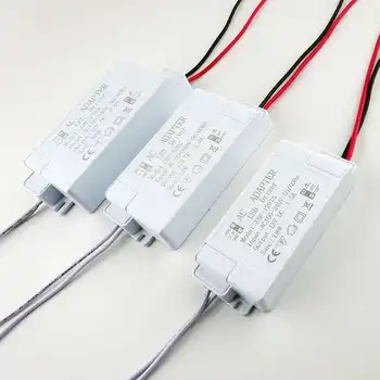 COMPSON LED Выход источника питания постоянного напряжения DC12V 1-4A Адаптер драйвера переменного тока 100-240 В Осветительный трансформатор для светодиодной панели