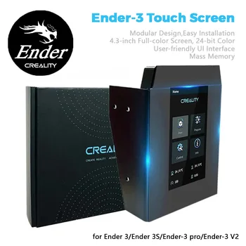 Creality Ender-3 Сенсорный экран 4,3-дюймовый 24-битный полноцветный ЖК-дисплей для 3D-принтеров Ender 3 / Ender-3 V2 / Ender-3 Pro