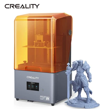 Creality Halot-Mage Resin 3D-принтер 8K Высокоточный монохромный ЖК-дисплей УФ-фотоотверждение 405 нм 3D-принтер из смолы с двойной осью Z