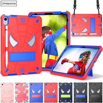 Kids Shockproof PC Silicon Armor Cover For iPad 10th Air 4 5 10.9 2022 Mini 6 7th 8th 9th Gen 10.2 Pro 11-дюймовый чехол для планшета