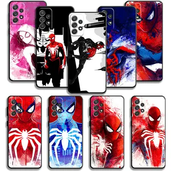 Marvel Spider Man Gwen Color Art Чехол для телефона Samsung Galaxy A14 A73 A53 A71 A51 A31 A33 A22 A12 A21s A13 A32 A52s A72 A52 A23