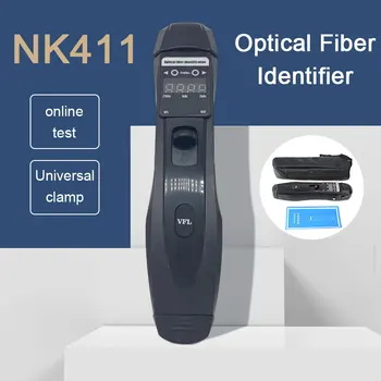 Nk411 Идентификатор оптического волокна с 4 визуальными локаторами повреждений VFL, светодиодный перезаряжаемый универсальный тестер машины Встроенный VFL 2 м