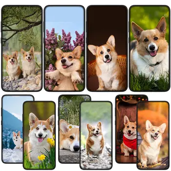 Pet Lovely Dog Corgi Чехол для телефона для Samsung Galaxy Note 20 Ultra 10 8 9 S10 Lite S9 A6 A8 Plus A7 A9 Мягкий чехол