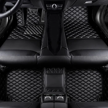 PU Leather Luxury 3D Индивидуальный автомобильный коврик для Ford Explorer 5 мест 2016-2020 Focus 2018-2023 12-17 Аксессуары для интерьера автомобиля