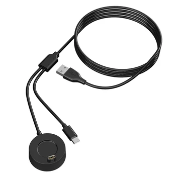 USB Зарядный кабель для Garmin Зарядное устройство Док-станция Fenix7s Зарядное устройство Enduro Forerunner Кабель для зарядки мобильного телефона