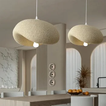 Wabi-Sabi Nordic Pendant Lights: люстра для домашнего декора, люстра Lustre Bar Подвесная лампа Подвесной светильник Loft Подвесной светильник для уютной атмосферы
