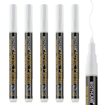 Белая акриловая ручка для рисования ручка маркер многоцелевая ручка для рисования оборудование для рукописного проекта DIY Crafts