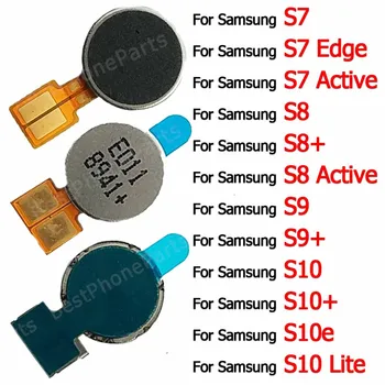 Вибрация для Samsung Galaxy S10 Lite S10 + S10e 5G S7 Edge S8 Active S8 + S9 Plus S9 + Вибратор Ремонт двигателя Гибкий кабель