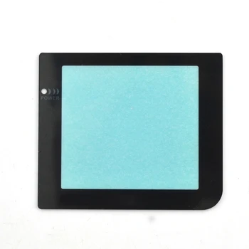 Высококачественная пластиковая стеклянная линза для экрана Gameboy Pocket для GBP Protector W / Adhensive