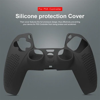 Геймпад Силиконовая нескользящая защитная подходит для Playstation5 Аксессуары для PS5 Крышка контроллера Светящийся колпачок для большого пальца