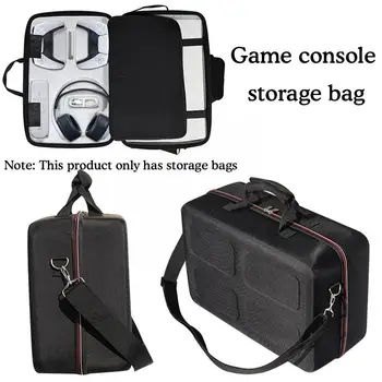 Для PS5 Портативная сумка для хранения Дорожный чехол для переноски для Sony Playstation 5 Защитный плечевой большой чехол для хранения Ha O5I2