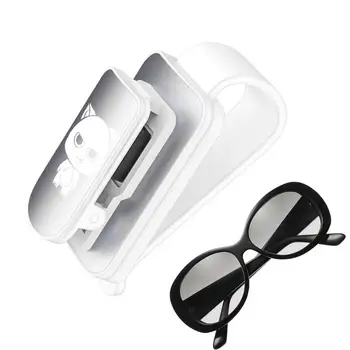 Зажим для солнцезащитных очков для автомобиля Многофункциональные и портативные солнцезащитные очки Автомобильный держатель Зажим для автомобильного козырька Солнцезащитные очки Автомобильный зажим для очков