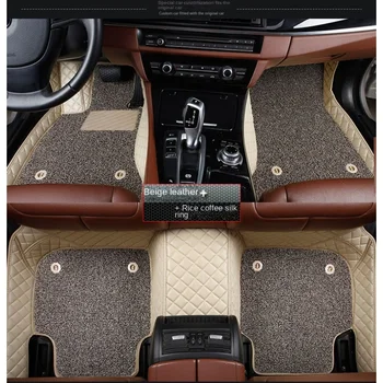 Индивидуальный двухслойный коврик для автомобильного коврика, подходящий для Bentley Continental GT 2012-17 Mulsanne Bentayga аксессуары для интерьера