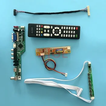  контроллер Карта драйвера подходит TD141TGCD1 TD141TGCD2 ИК+USB+AV+HDMI+VGA Аналоговый телевизор 1024*768 1CCFL DIY Тестовый набор LVDS 30-контактный ЖК-матрица