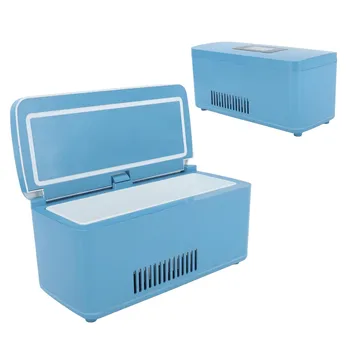 Мини холодильник Инсулин Таблетка Коробка USB Зарядка Охлаждаемый Инкубатор Дорожный Инсулин Холодильник Коробка Для Дома Автомобиль Использование Здравоохранение