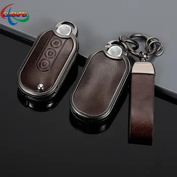 Набор ключей из цинкового сплава для 2022 Wuling Hongguang Mini Key Case EV Автомобильные декоративные аксессуары