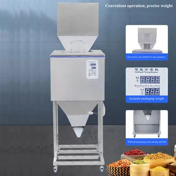 Полуавтоматическая машина для розлива картофельных чипсов, кофе, чайных пакетиков, семян, зерна, пакетиков, порошка, взвешивания частиц, стеллажная машина