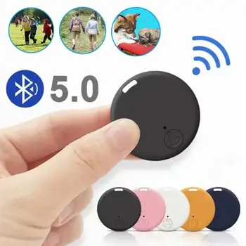 Портативное мини-Bluetooth Устройство GPS-слежения для домашних животных GPS-трекер для кошек Детский кошелек IOS Android Smart Finder Locator