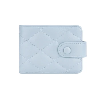 Портативный держатель кредитной карты PU кожаный кошелек кошелек для монет для женщин и девочек сумка для губной помады маленькая мелочь карманная сумка для денег