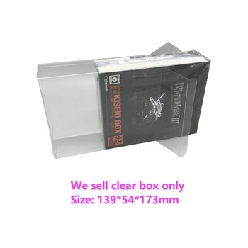 Прозрачный защитный чехол из ПЭТ для PS4 Eiyuu Densetsu Sen no Kiseki 3 игровая коробка дисплей коробка для хранения Коллекционный чехол