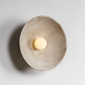  скандинавский ретро настенный светильник простой прикроватный светильник для спальни гостиная столовая вихревая лампа проход между проходами декоративные настенные светильники