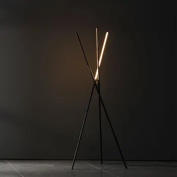 современный минималистичный светодиодный торшер дизайнер ар-деко для гостиной офис штатив диван стоячий светильник спальня светильники